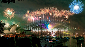 2015 begins around the world